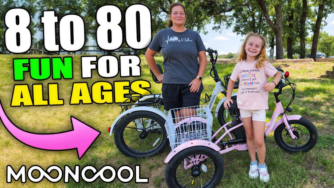 Mooncool TK1 & CD1 Review — The Perfect E-Trikes for All Ages