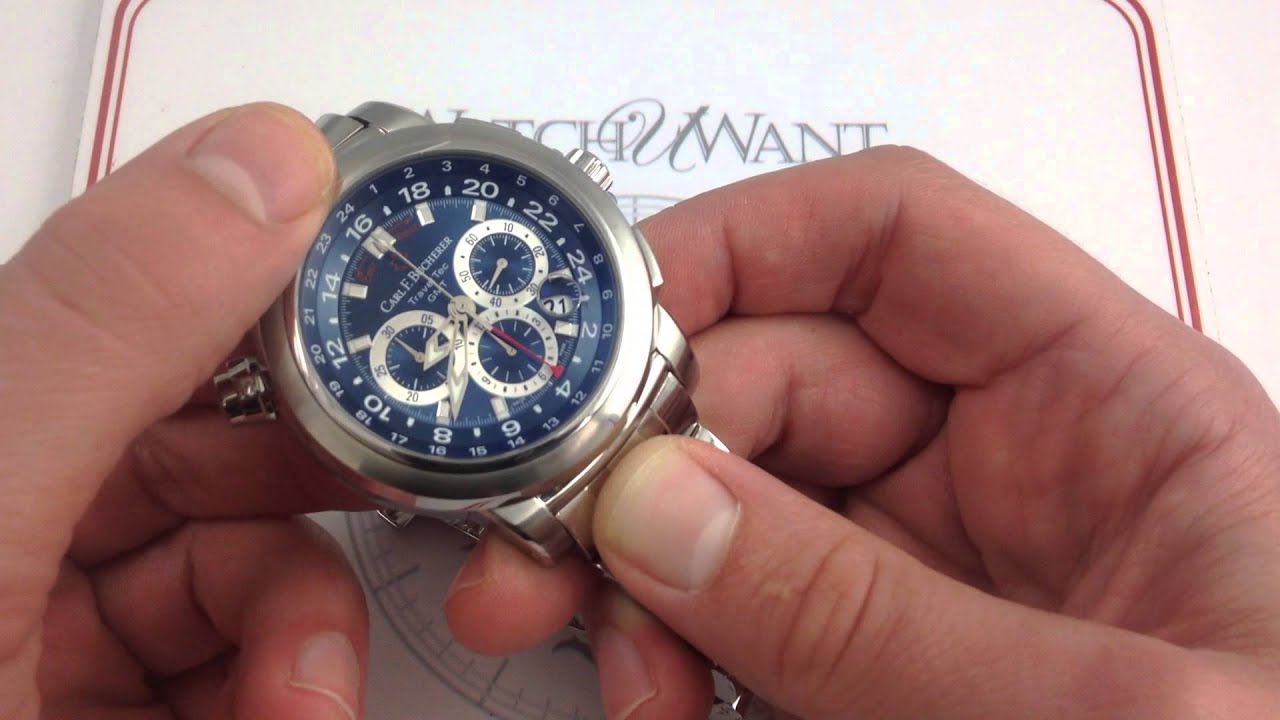 Carl F. Bucherer Patravi TravelTec GMT Chronograph Luxury Watch Review