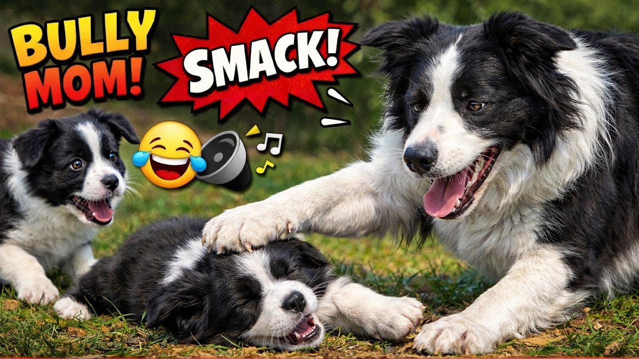 “Mother Dog Bullies Her Pups in the Funniest Way – Natural Sounds”	“Natural Sounds”#dog 