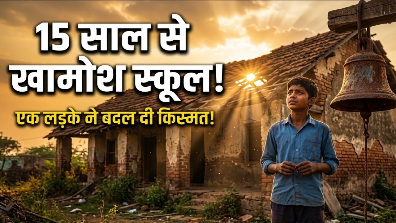 खामोश घंटी की आवाज | एक गांव, एक स्कूल और एक लड़के की प्रेरणादायक कहानी