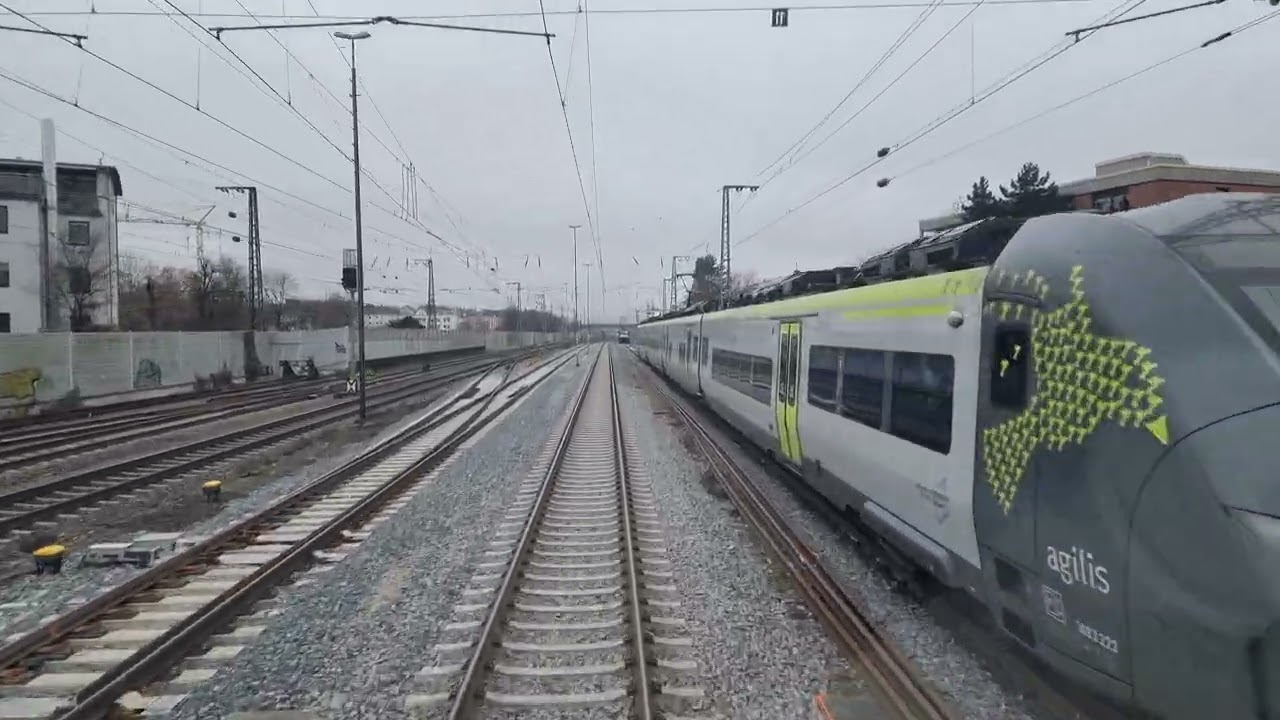 Betriebsdienst Teil 34. Einfahrt in ein Stumpfgleis. Zs 3v und Zs 3 mit Kennziffer 2. Regensburg.