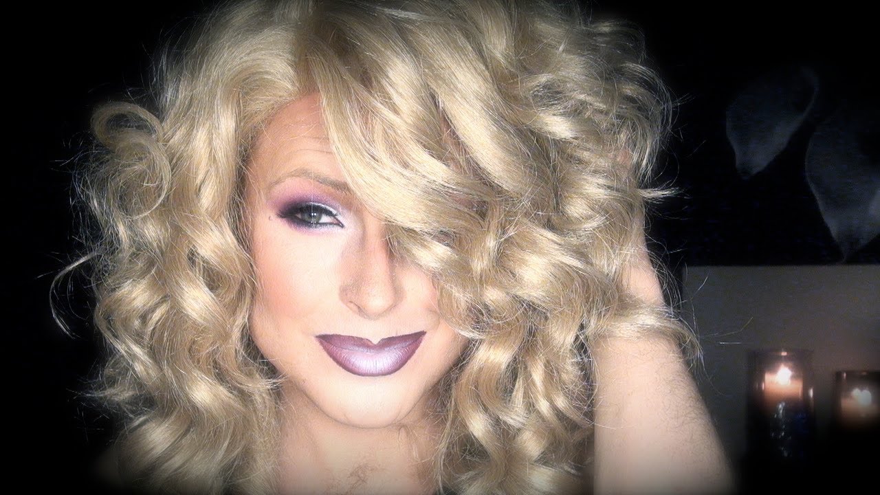 Purple and Silver Makeup Tutorial for Dra, Trans and Male to Female Transformations