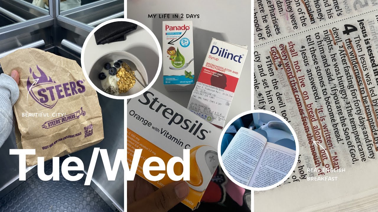 Come spend 2 days with me: Bad flue | Classes + Bible Study & more!
