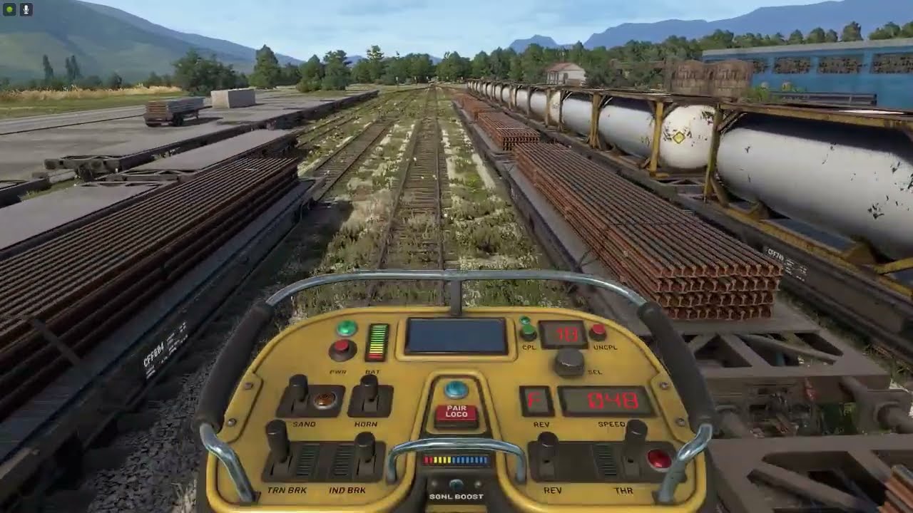 Derail Valley Continue career with some cargo from Harbor&Town to Food factory. Train Mass 791.00T