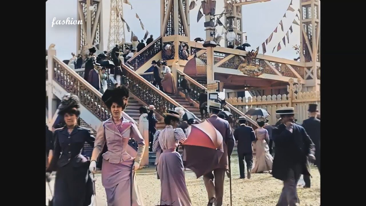 A Day in Old Paris in Color