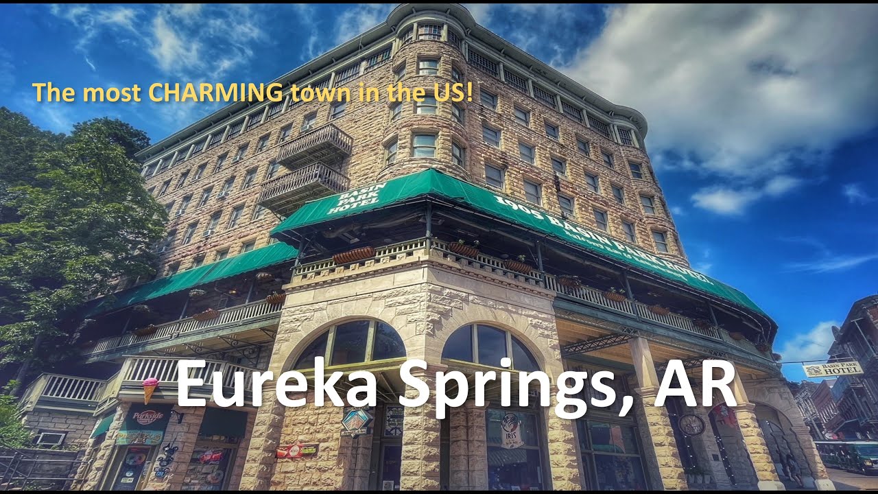 Eureka Springs, AR  |  A 4K City Walking Tour