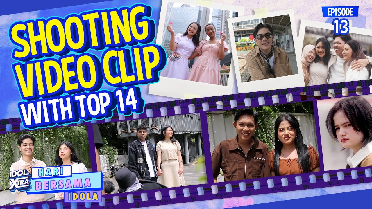 Momen Manis Shooting Video Clip Bareng TOP 14 - Idol Xtra | Hari Bersama Idola