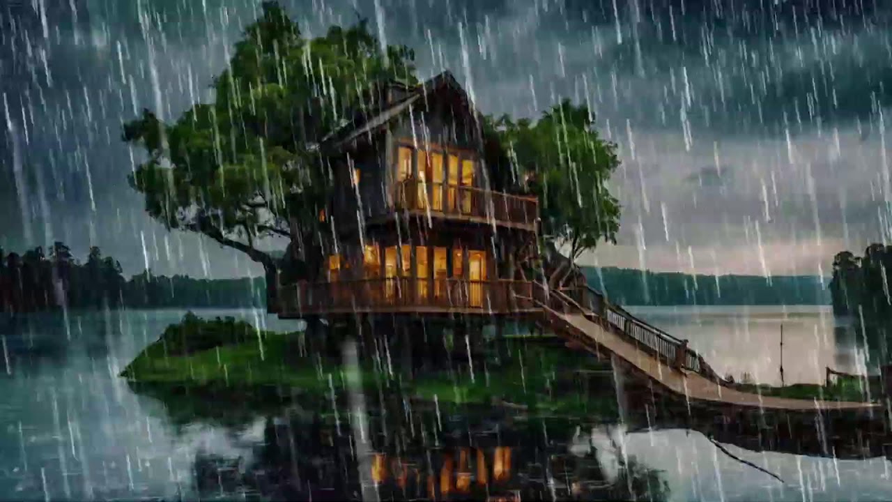The World is Quiet Here 🍃 Relaxing Piano in a Rainy Forest (Sleep & Study)