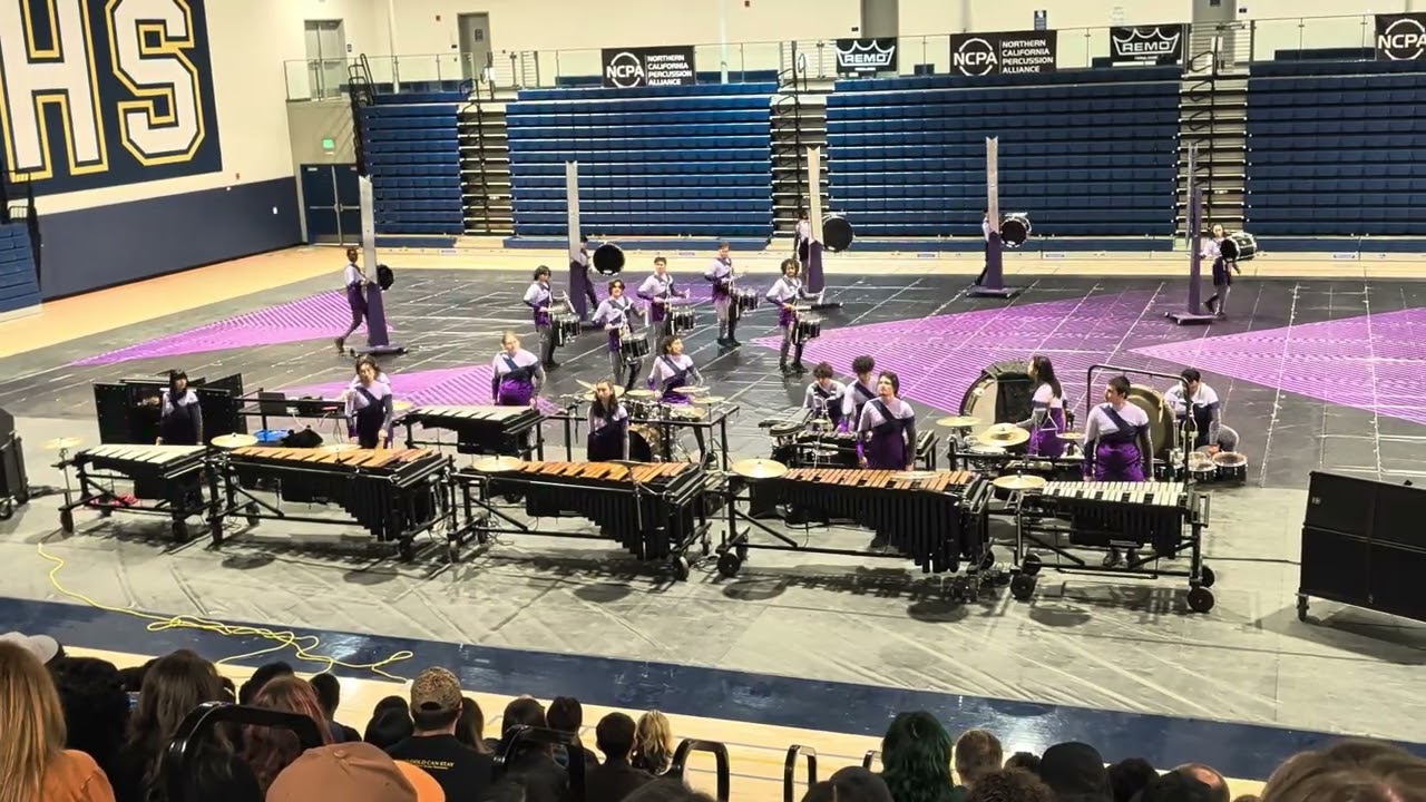 Sacramento State Indoor Percussion Ensemble performs 