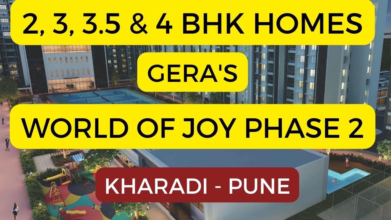 Gera's World of Joy Phase2, at Kharadi Pune