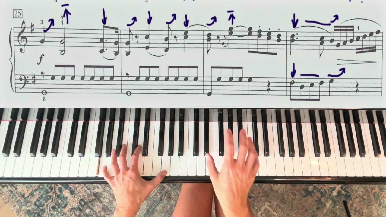 Practice Tempo - Sonatina in G Major by Dussek (RCM Level 6 List B 2022 Celebration Series)