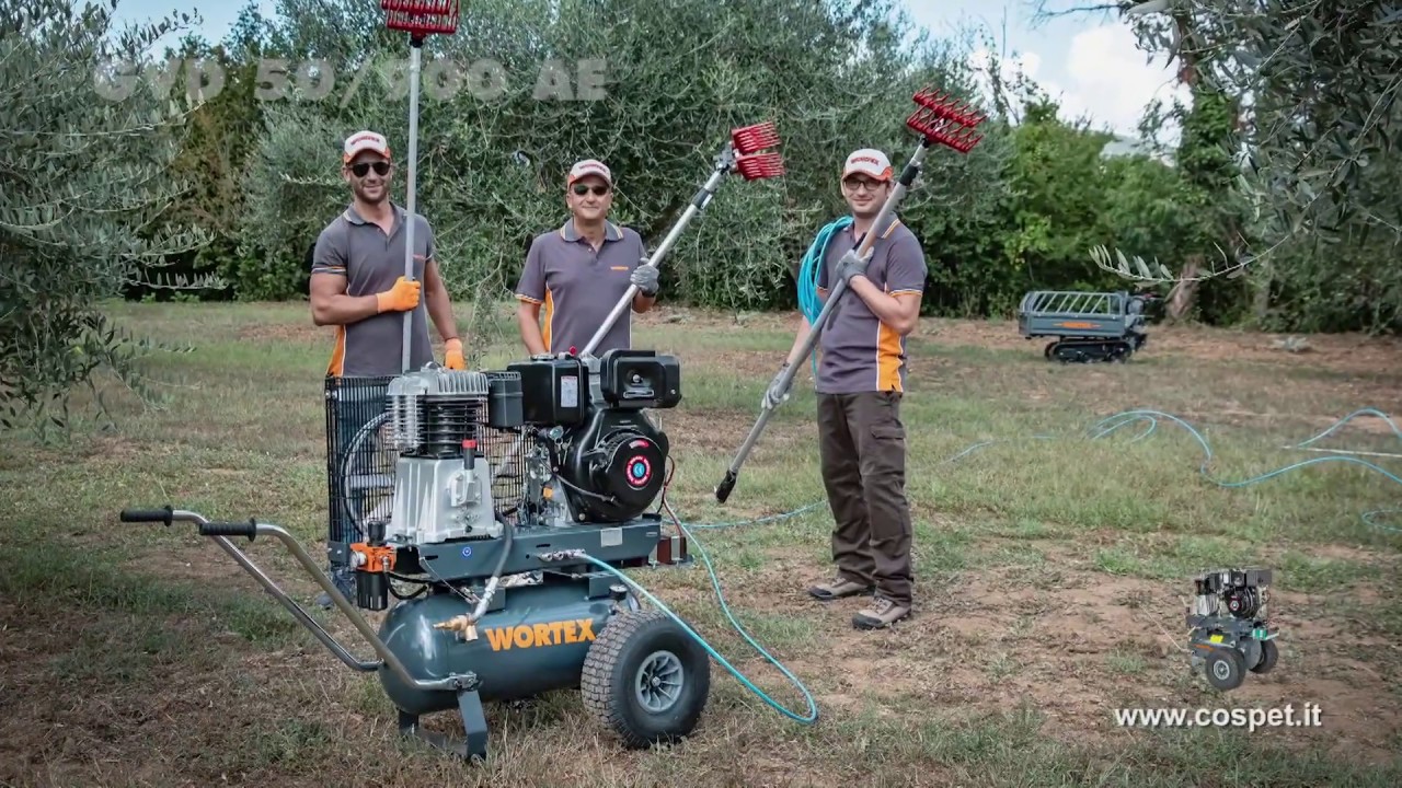 GVD 50/900 AE Compressore Diesel Powered by HAILIN