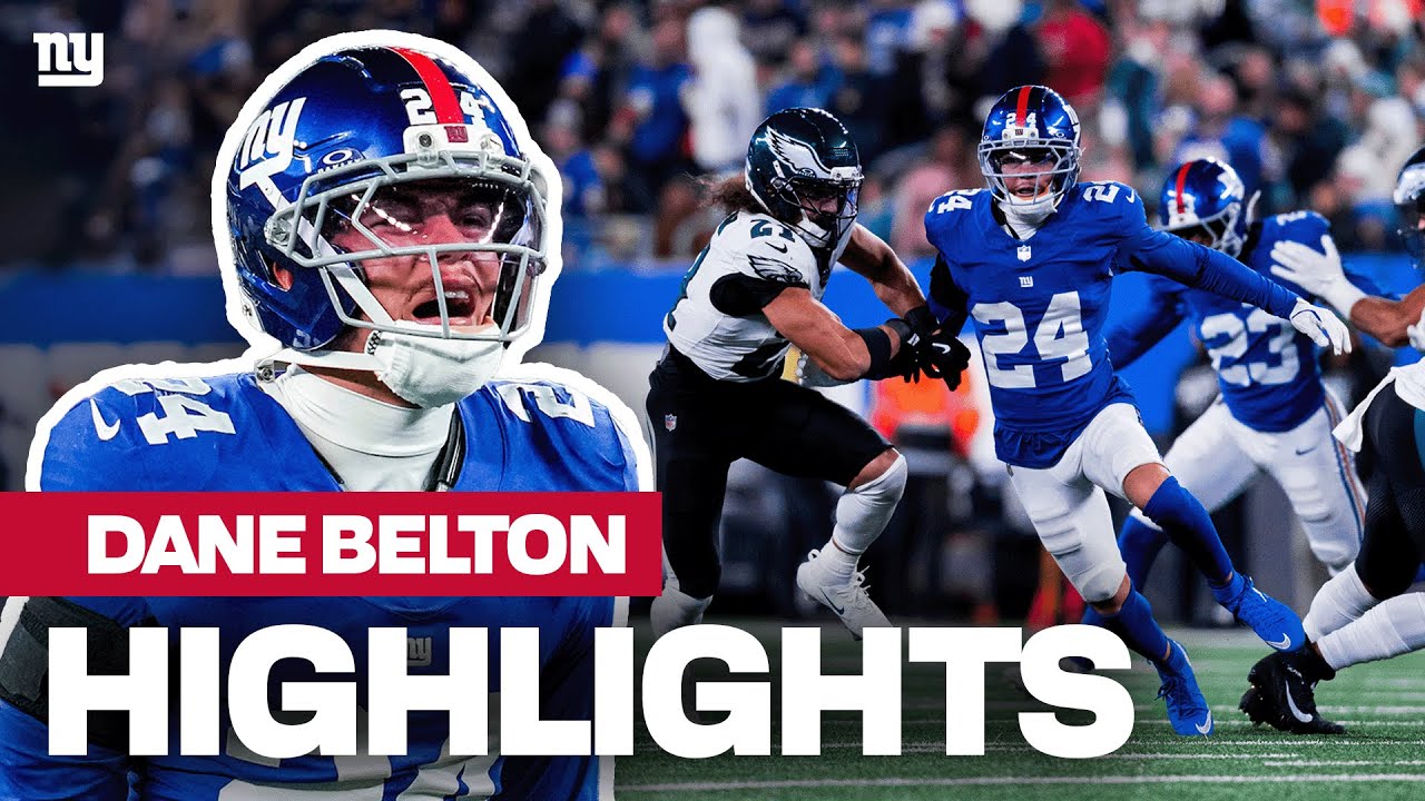 Dane Belton Highlights | New York Giants