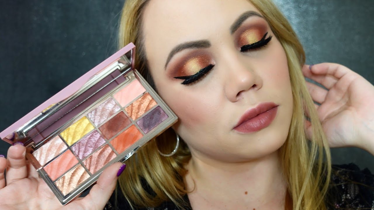 Ciate London {The Velvet Palette} Tutorial/Look &bull;Gold Halo Eye Demo 2021