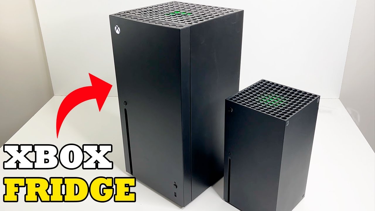 Xbox Series X Replica Mini Fridge Unboxing and Review