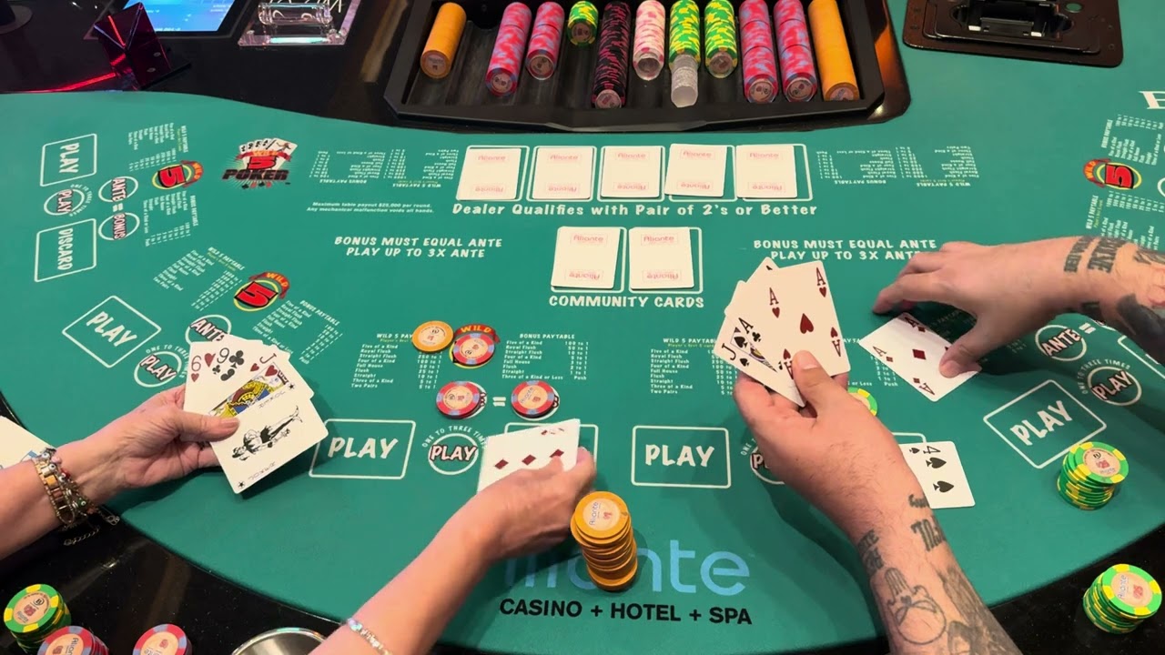 WE ARE BACK AT WILD 5 POKER!!!!!!!!