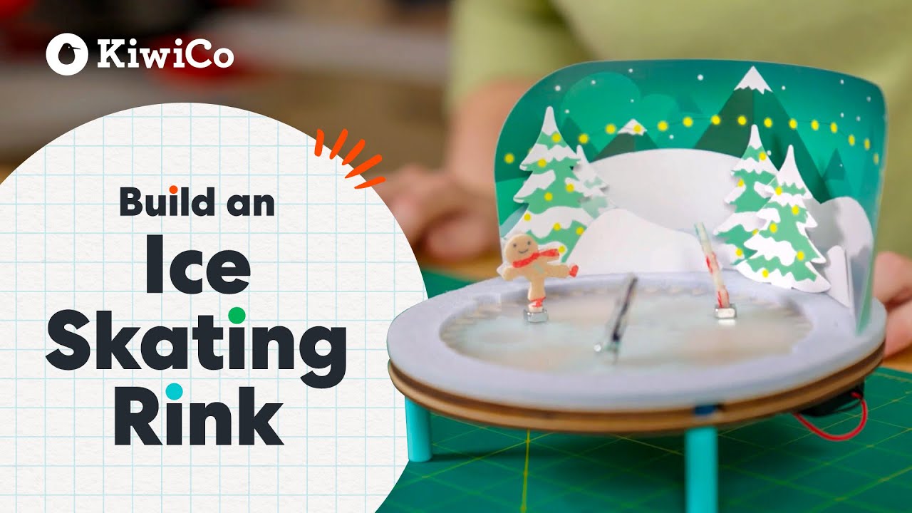 How to Build a MAGNET-Powered Ice Skating Rink? | KiwiCo