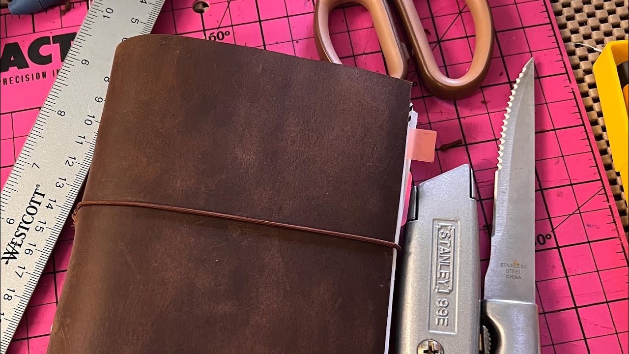 DIY Leather Planner - Pocket Plus