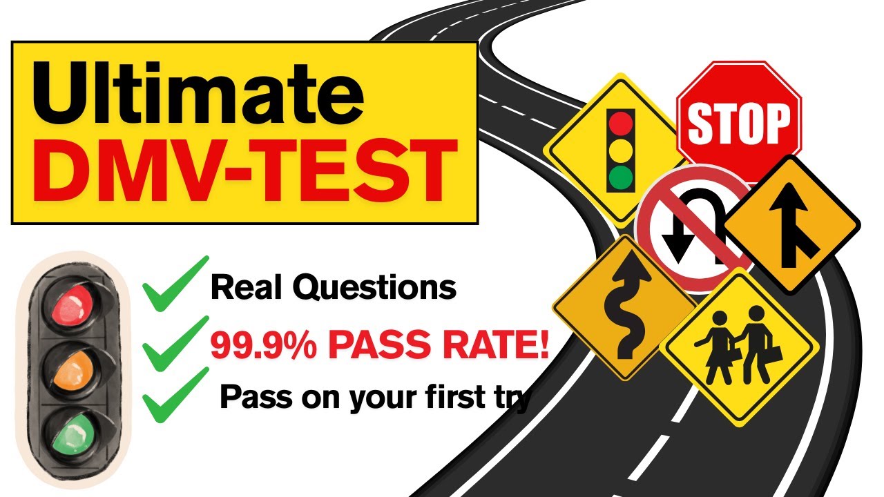 100 DMV Questions and Answers 2025 – PASS Your Driving Test