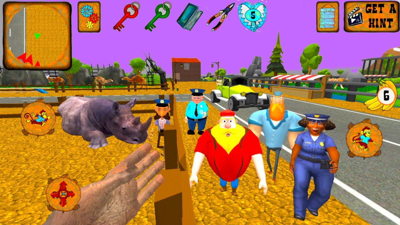 НОВЫЕ СОСЕДИ в ЗООПАРК! Обновления в Zoo Neighbor Escape