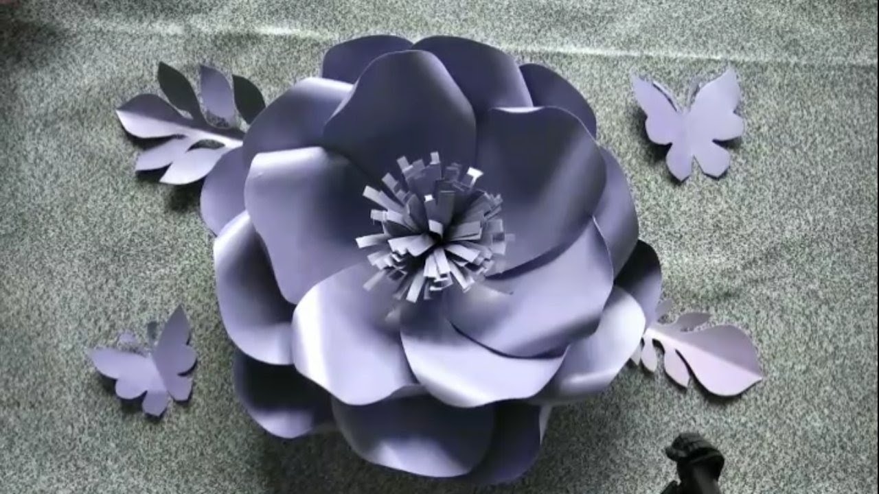 DIY paper flowers | cara membuat bunga kertas Jasmine untuk pemula @windatutorial1487