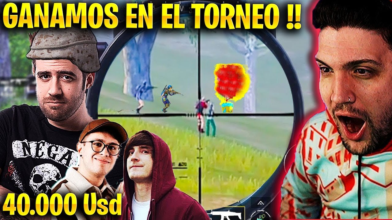 GANAMOS EN EL TORNEO DE PUBG MOBILE DE AURONPLAY, LUZU Y JUANSGUARNIZO !!
