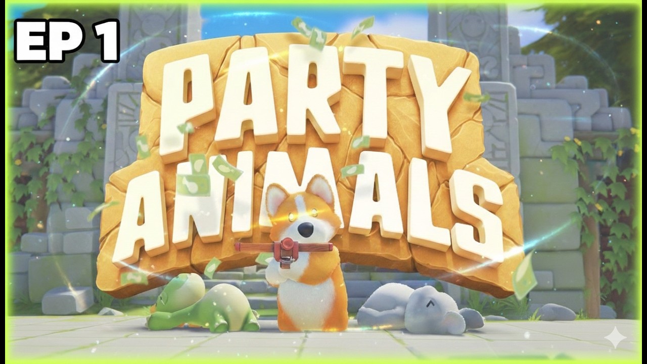 เหล่าสัตว์แย่งข้าวมันไก่ | Party Animal 1 Ft. @genhi_go1457