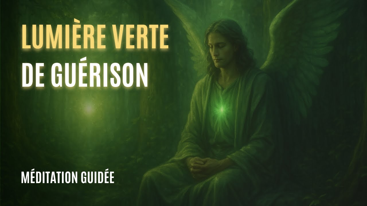 Lumière verte de guérison 💚 Connexion à l'Archange Raphaël – Méditation guidée