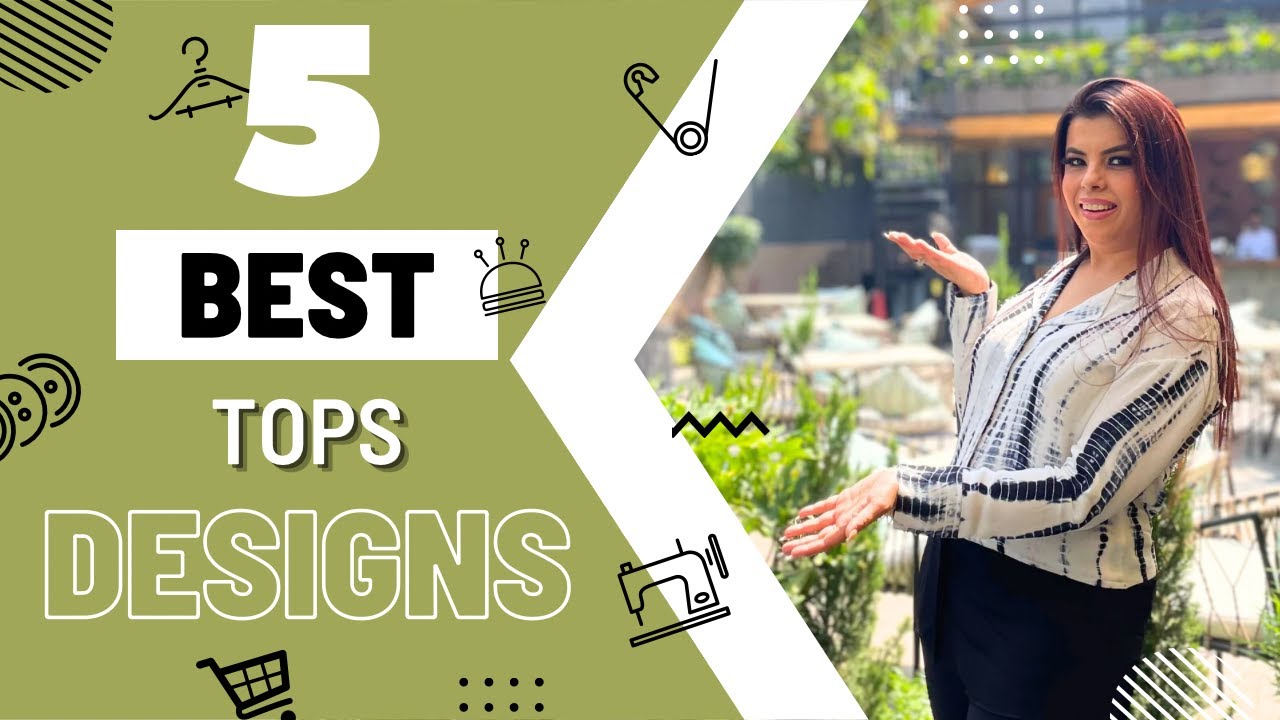 5 Best Tops Designs | Western Wear | Party Wear Tops | Jasminum Fashion Designer Ep143