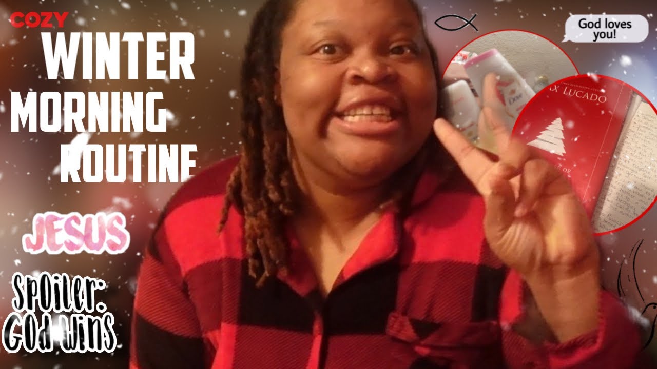 COZY CHRISTIAN GIRL WINTER MORNING ROUTINE (Peaceful + intentional) | Vlogmas Day 8