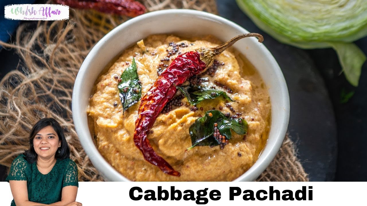 Cabbage Pachadi Recipe (Muttaikose Chutney)