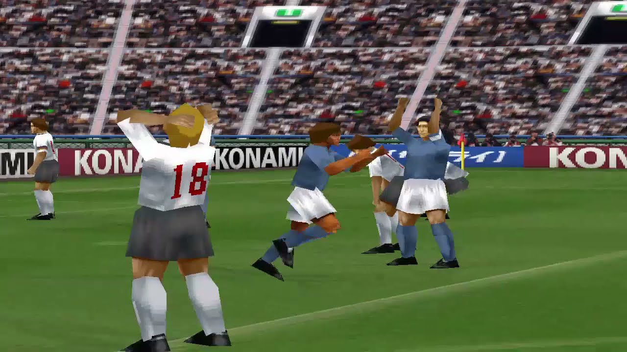Winning Eleven 2002 - Classic Italy Vs Classic Germany