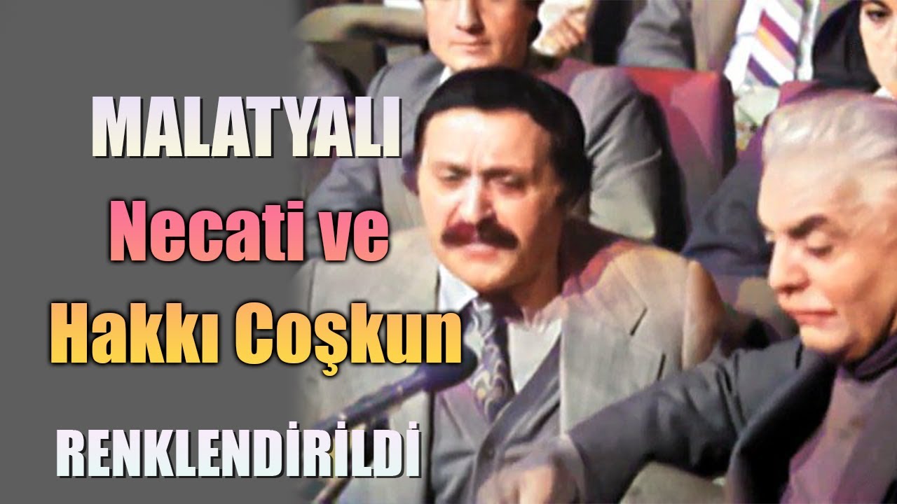 Malatyalı Necati ve Hakkı Coşkun Kardeşler | Renklendirildi