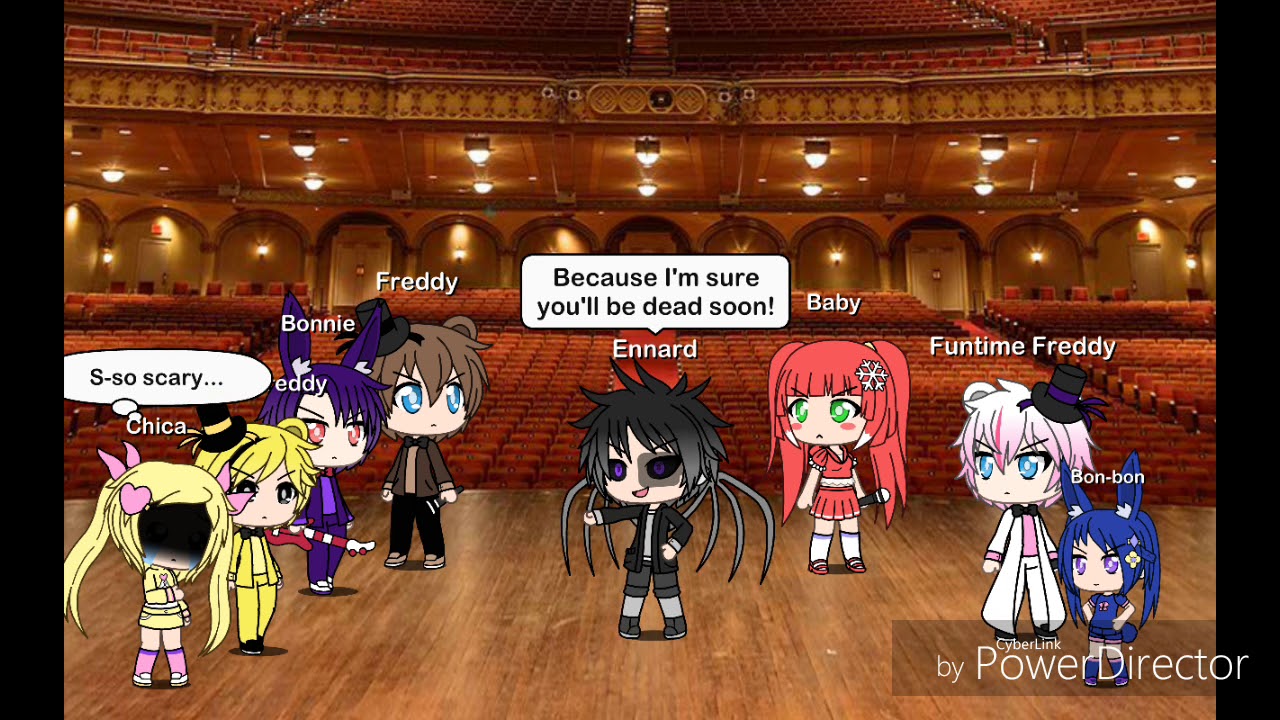 Gacha life Fnaf vs Fnaf SL singing battle (sorry for bad audio)