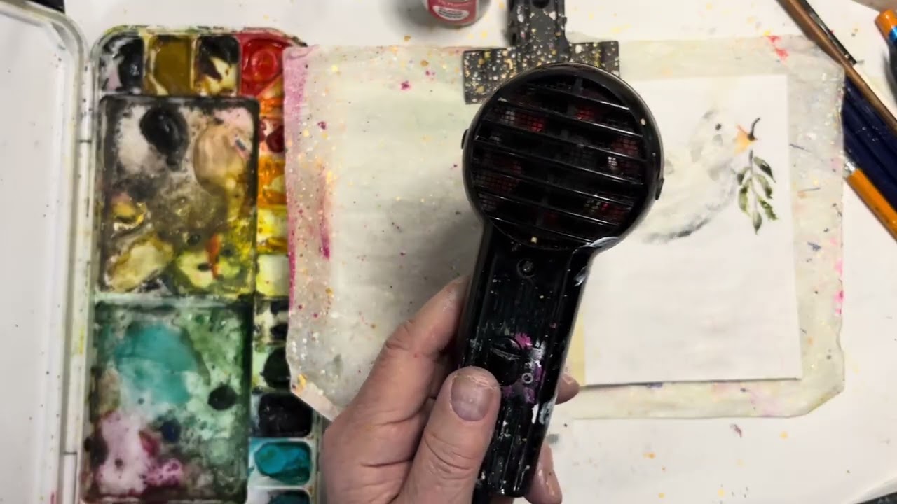 Art Journal Advent 2025 - Day 24 - My word for 2026 - Shalom