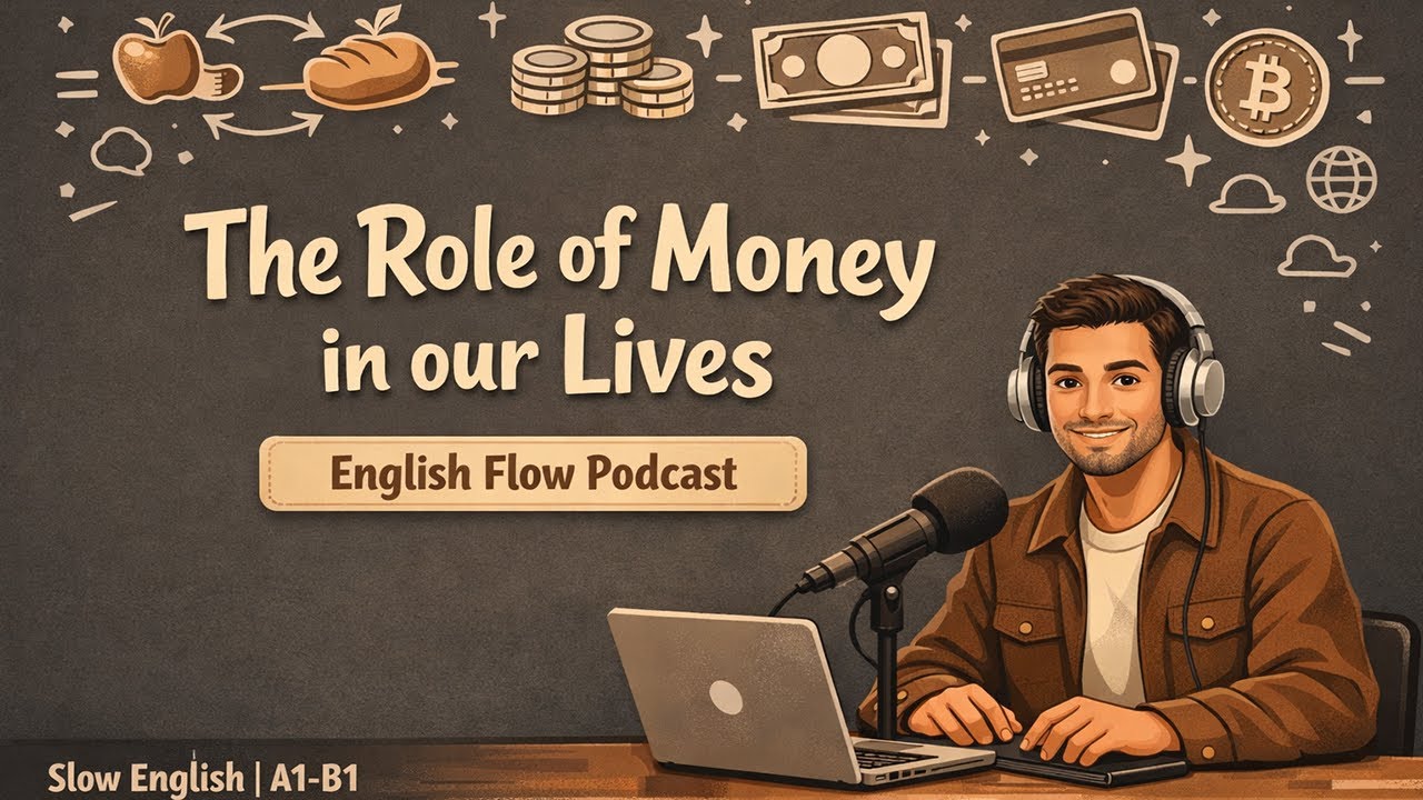 The Role of Money in our Lives | Slow English A2-B1 | Learn English with Podcast