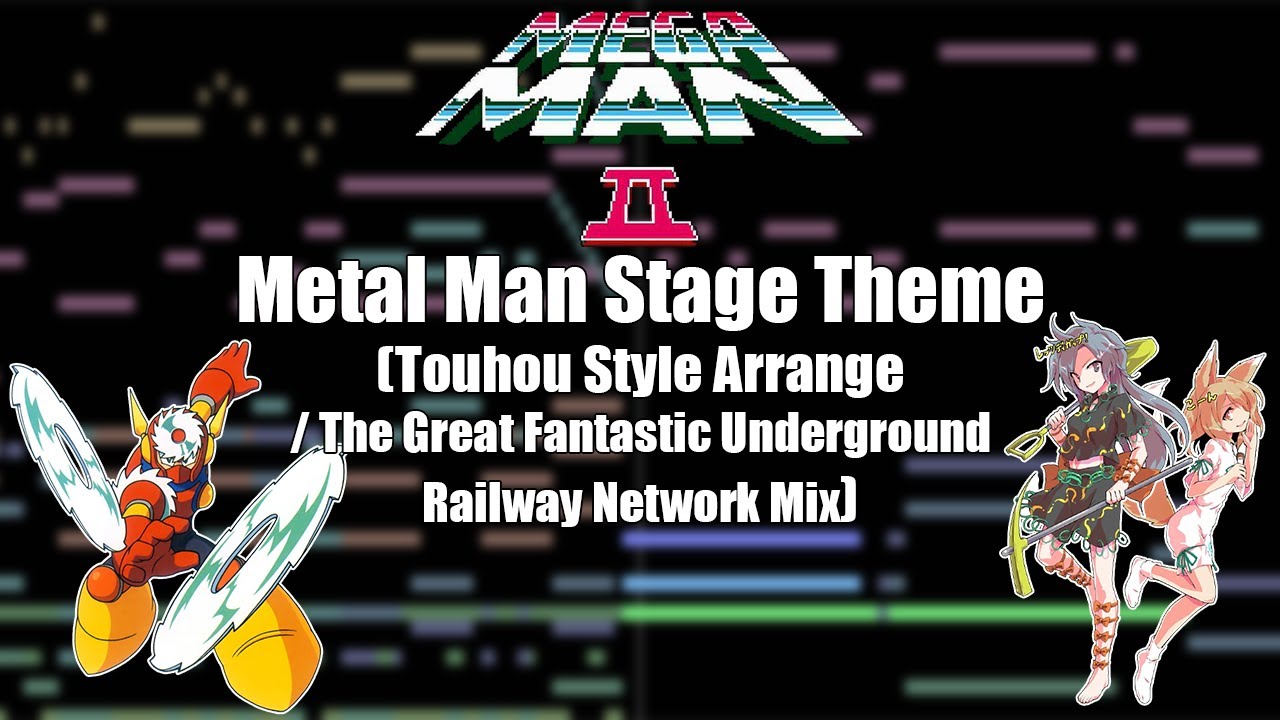 Mega Man 2 - Metal Man Stage Theme (Touhou Style Arrange)