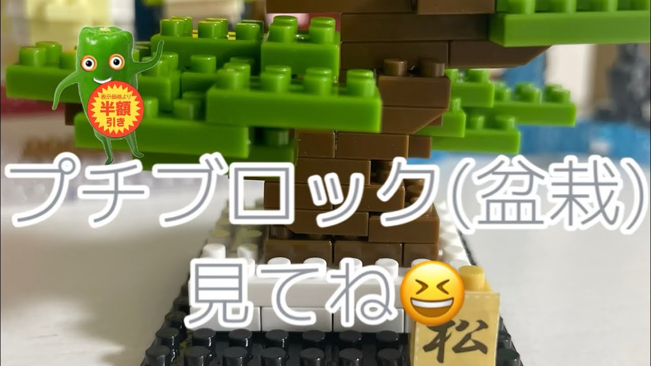 ダイソーのプチブロックを開封します。みんな見てね。😀
