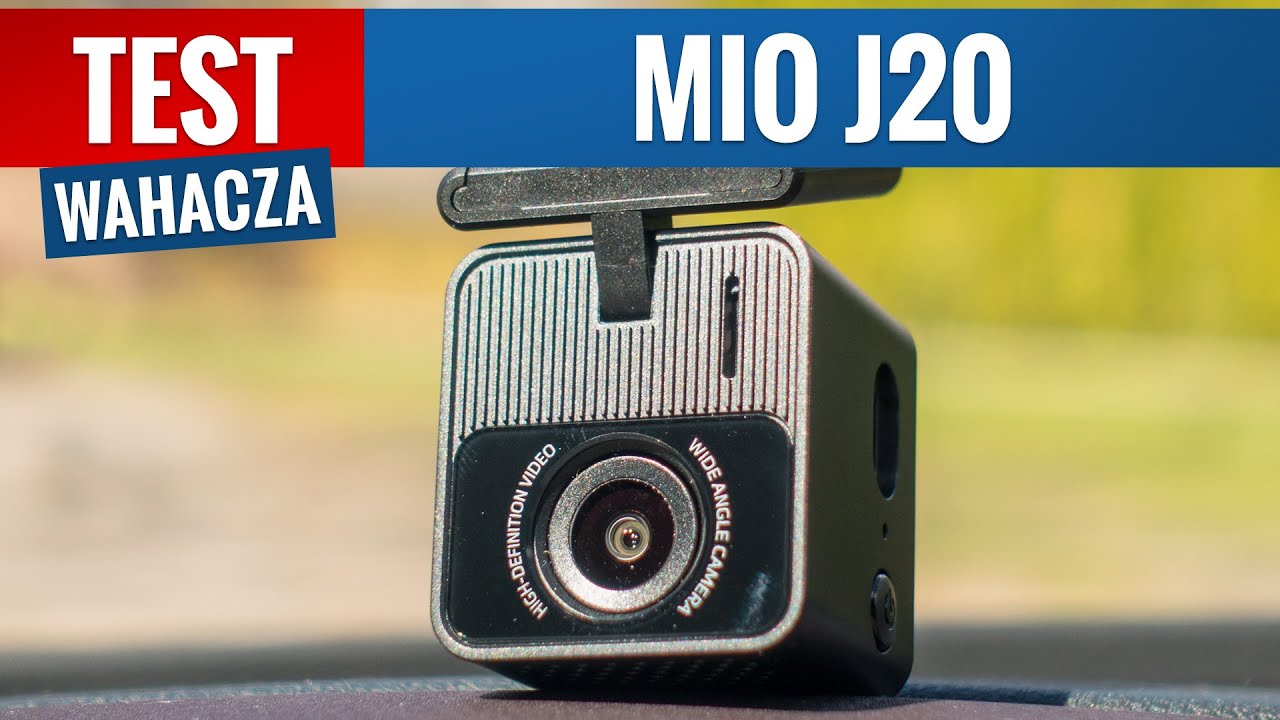 Mio J20 - TEST PL Zaskakująco dobra jakość w wideorejestratorze za 200 zł