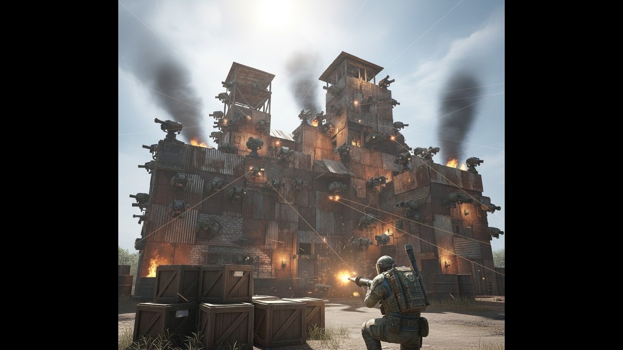 Rust Medium Raid Base 2/17/26 On Server Rusty Spoon US PVE 5x