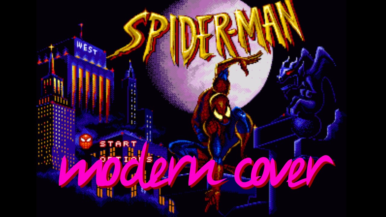 a modern cover of the spiderman fun house theme