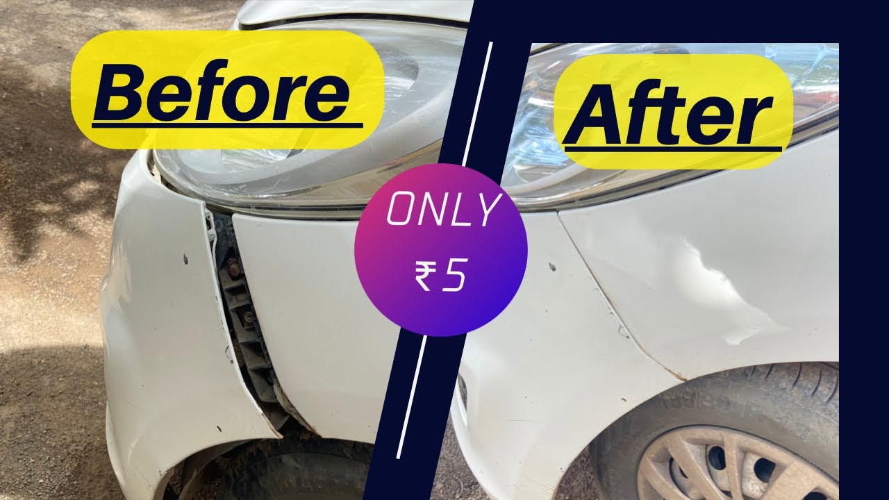 How to Repair car Bumper LOCK ONLY 5 RUPEES At Home  || Vishal Parmar