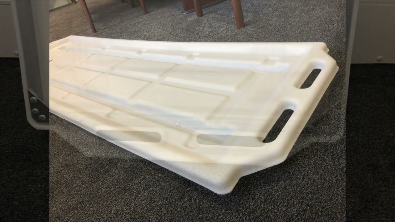 Plastic / Aluminium body trays for use in mortuary fridges