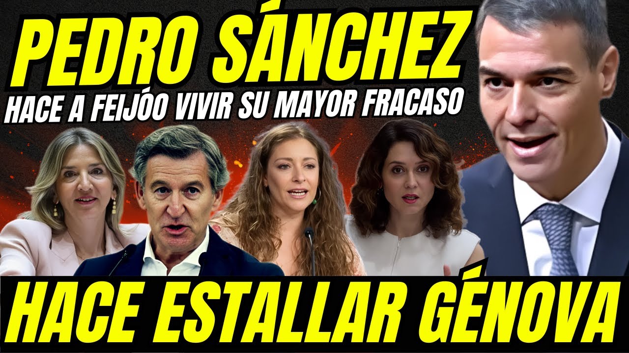 PEDRO SÁNCHEZ HACE A FEIJÓO VIVIR SU PEOR PESADILLA "SEÑALA CORRUPCIÓN AYUSO" RESUMEN 2025 PARTE 2