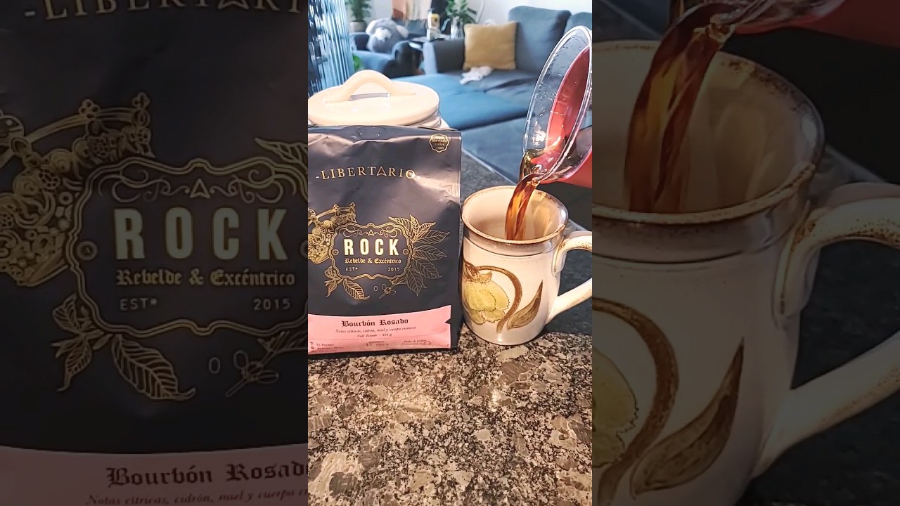 bourbon rosada coffee grown and roasted in acevedo, colombia 