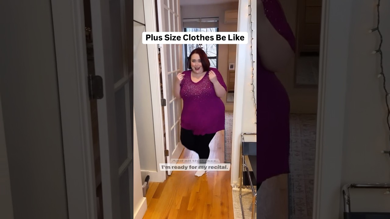 Plus size shopping fail. 