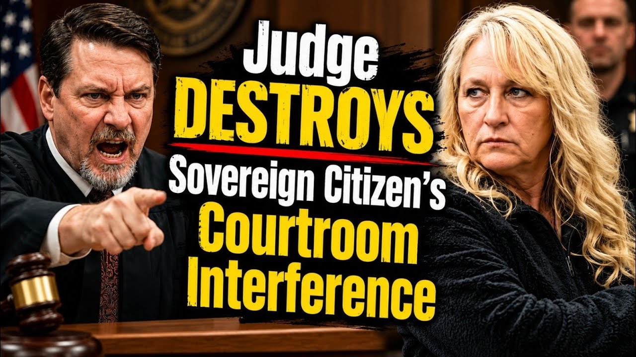 Judge DESTROYS Sovereign Citizen&rsquo;s Courtroom Interference