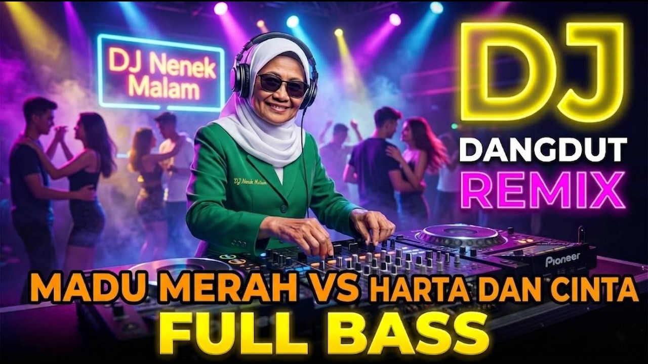 MADU MERAH VS HARTA DAN CINTA || DJ Nenek Dangdut Lawas Full Bass Remix