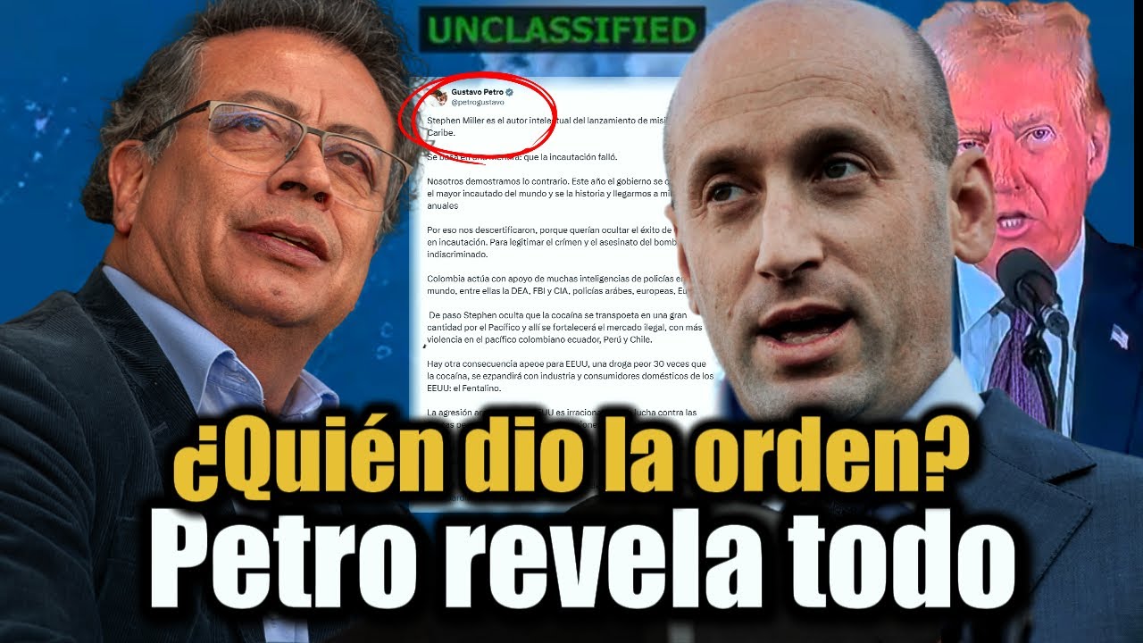 🚨 Petro desafía a Trump: revela quién ordenó los ataques secretos en el Caribe 🌎 👇