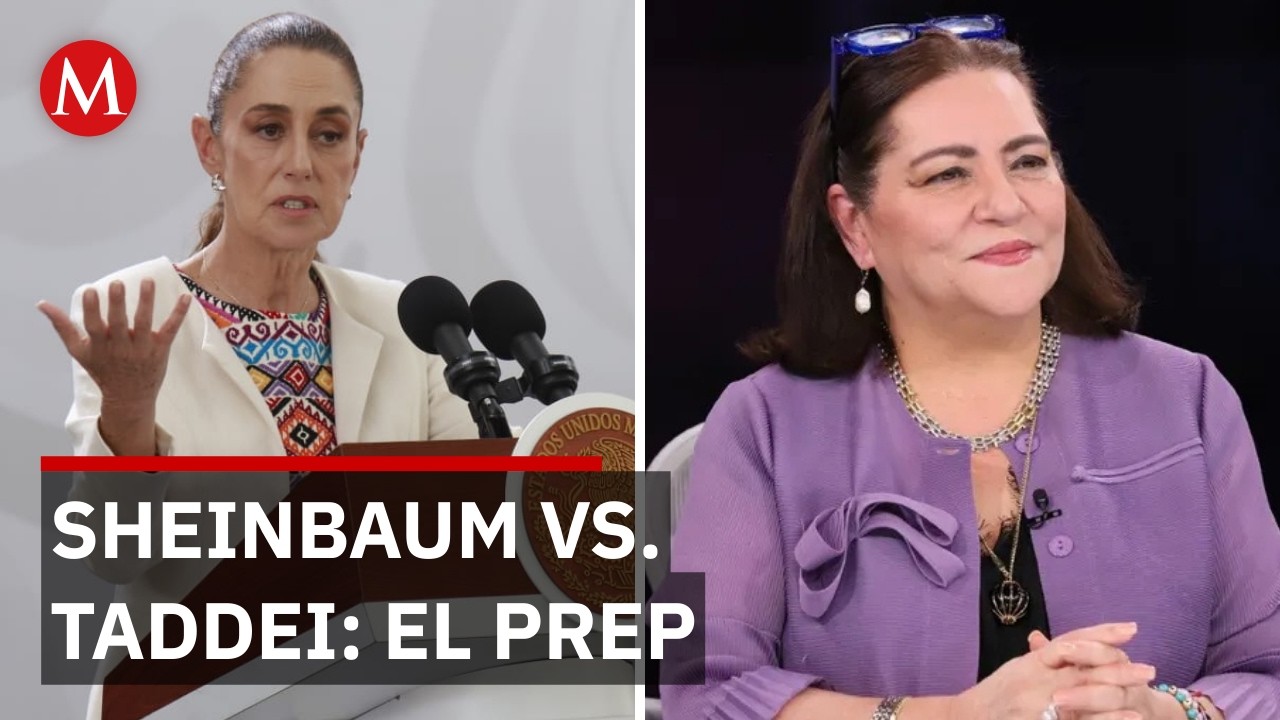 Choque por el PREP: Sheinbaum responde a Taddei y defiende su eliminación